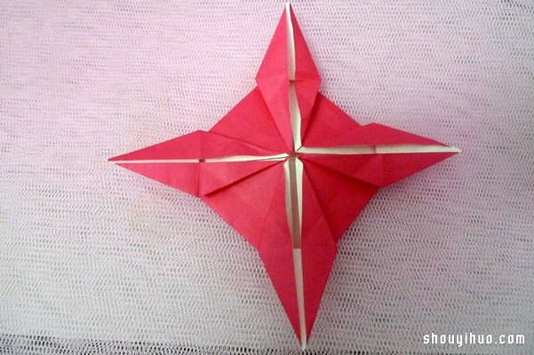 纸陀螺的制作方法 纸陀螺的折法图解教程(图13)