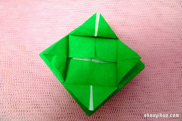 纸陀螺的制作方法 纸陀螺的折法图解教程(图18)