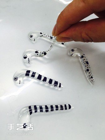创意DIY：如何用强力胶自制花园鳗的方法(图6)