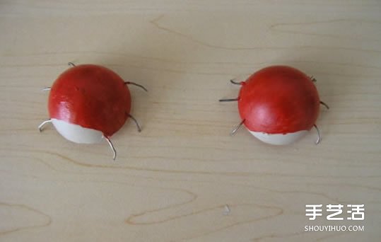 简单幼儿小手工：乒乓球制作七星瓢虫的方法(图5)