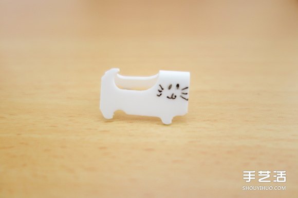 面包塑胶袋口夹废物利用 DIY制作可爱猫咪(图7)