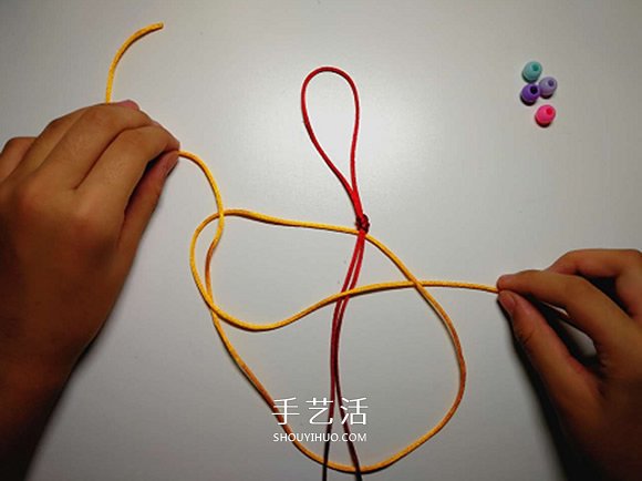 手工平结编法图解教程 怎么编平结的方法步骤(图6)