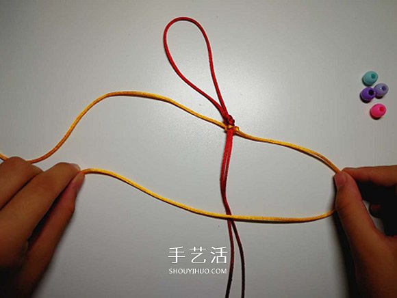 手工平结编法图解教程 怎么编平结的方法步骤(图8)
