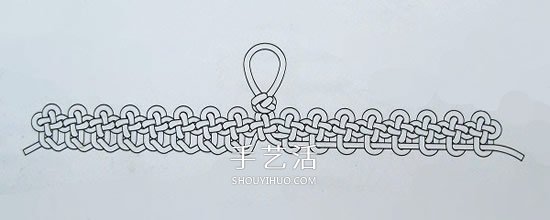 如意扇的编法图解步骤 手工中国结如意扇做法(图5)