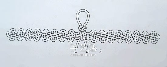 如意扇的编法图解步骤 手工中国结如意扇做法(图4)