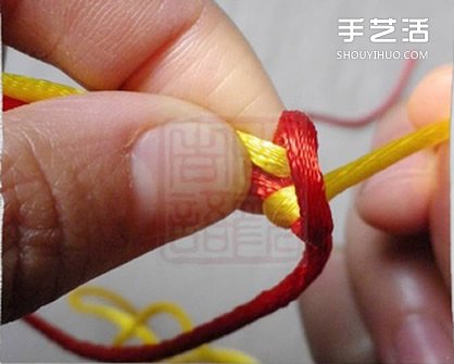 金刚结手链编法图解 金刚结编手链的步骤简单(图6)