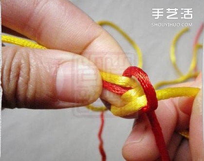 金刚结手链编法图解 金刚结编手链的步骤简单(图7)