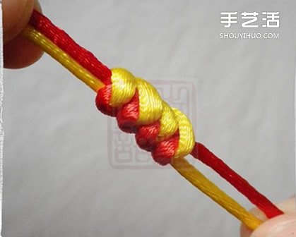 金刚结手链编法图解 金刚结编手链的步骤简单 - 双维造物网