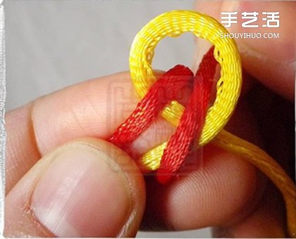 金刚结手链编法图解 金刚结编手链的步骤简单(图4)