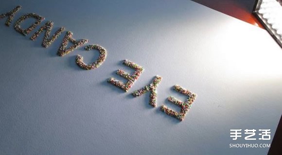 装饰立体文字制作方法 立体英文字母墙饰DIY(图10)