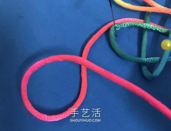 蝴蝶结的编法步骤图解教程(图12)