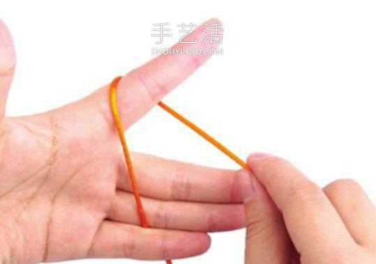 双线纽扣结的编法图解最简单(图2)