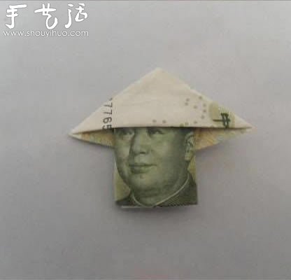 高端大气上档次的折纸币教程(图15)