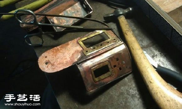 DIY手工制作蒸气朋克风的酷炫手表(图11)