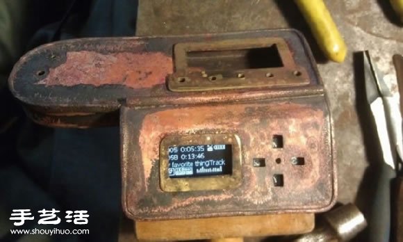 DIY手工制作蒸气朋克风的酷炫手表(图13)