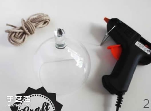 坏掉的高脚玻璃杯DIY手工制作玻璃罩的方法(图3)