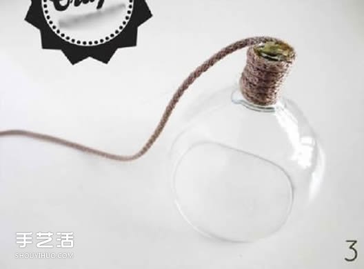 坏掉的高脚玻璃杯DIY手工制作玻璃罩的方法(图4)