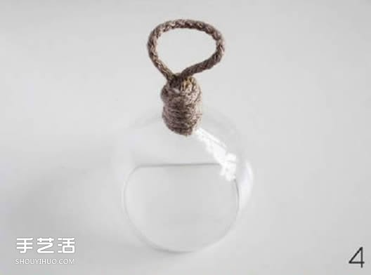 坏掉的高脚玻璃杯DIY手工制作玻璃罩的方法(图5)