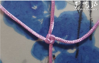 吉祥结玫瑰花手工制作(图3)