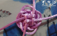吉祥结玫瑰花手工制作(图10)