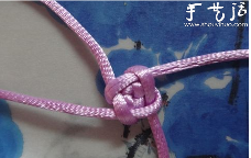 吉祥结玫瑰花手工制作(图5)