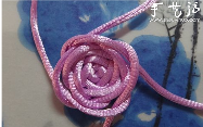 吉祥结玫瑰花手工制作(图7)