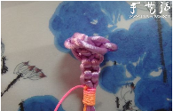 吉祥结玫瑰花手工制作(图11)