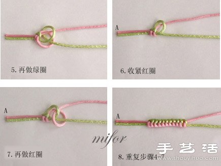 蛇结编法图解 蛇结的编发教程(图2)