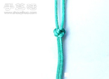 双线纽扣结的编法图解 - 双维造物网