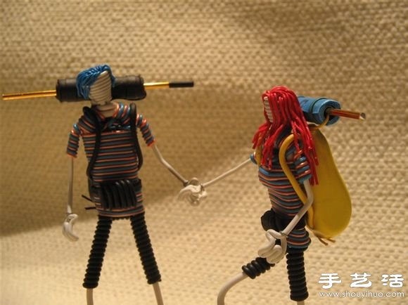 手工达人DIY电线小人的幸福生活(图9)