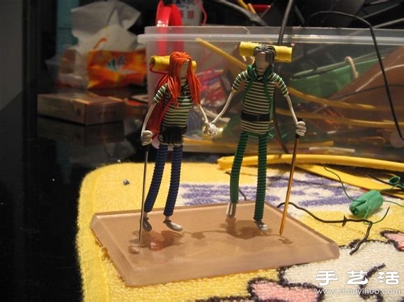 手工达人DIY电线小人的幸福生活(图5)