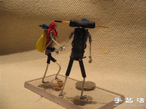 手工达人DIY电线小人的幸福生活(图12)