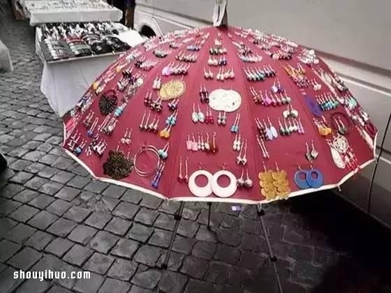 坏掉的伞废物利用小制作 雨伞阳伞再利用DIY(图5)