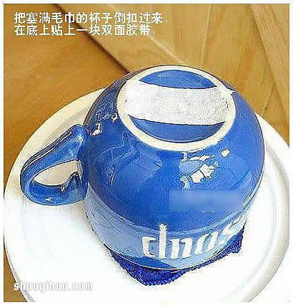 破损的茶杯废物利用 DIY制作文艺范儿花盆(图5)