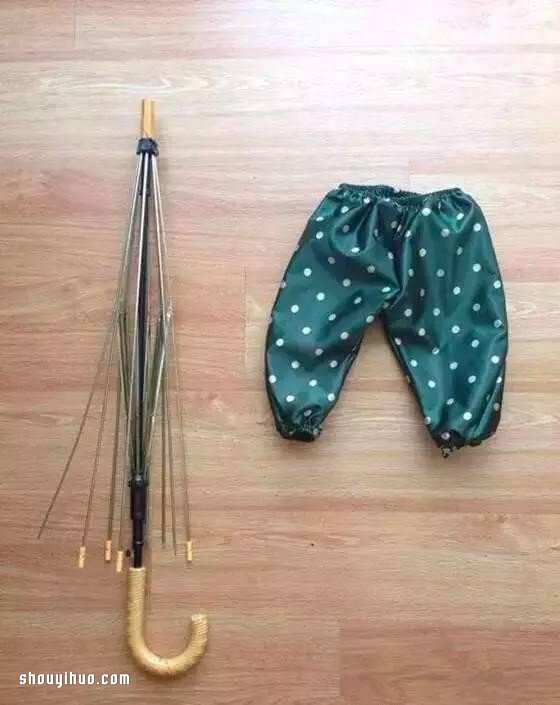 坏掉的伞废物利用小制作 雨伞阳伞再利用DIY(图13)