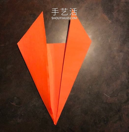 幼儿手工折纸狐狸的最简单方法图解(图8)