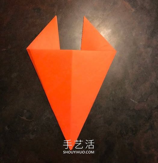 幼儿手工折纸狐狸的最简单方法图解(图9)