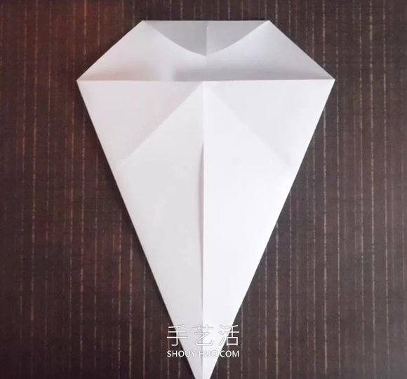 折纸骷髅头面具的折法图解教程(图3)