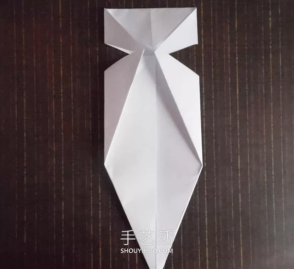 折纸骷髅头面具的折法图解教程(图4)