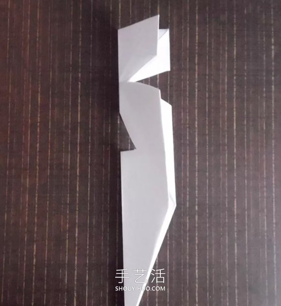 折纸骷髅头面具的折法图解教程(图5)