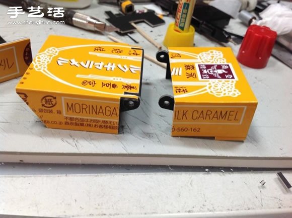 纸盒子手工制作可以变形的擎天柱模型玩具(图13)
