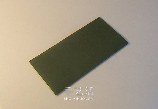 简单折纸立体圣诞树的折法详细步骤图(图4)