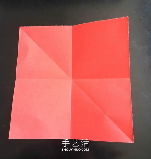 小花篮的折纸方法简单教程(图4)