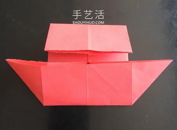 小花篮的折纸方法简单教程(图7)