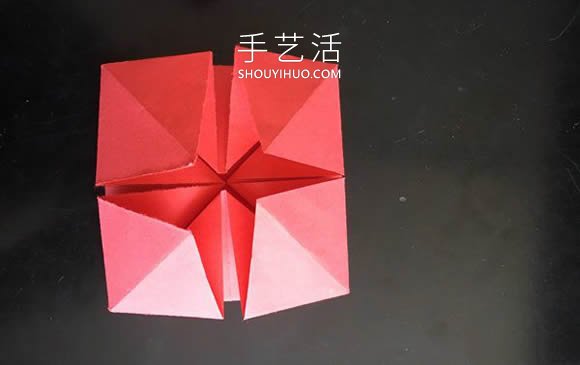 小花篮的折纸方法简单教程(图11)