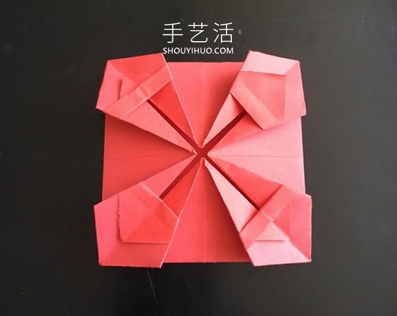 小花篮的折纸方法简单教程(图15)