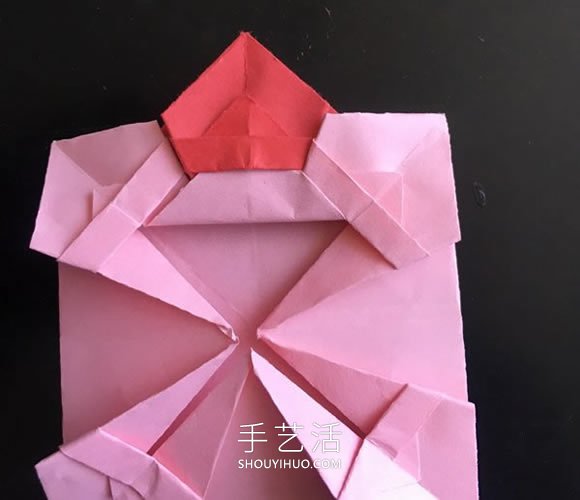 小花篮的折纸方法简单教程(图19)