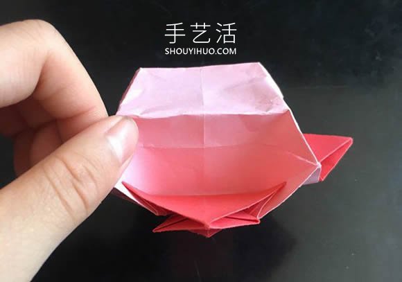 小花篮的折纸方法简单教程(图21)