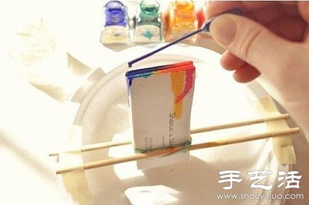 创意DIY个性彩虹名片(图9)