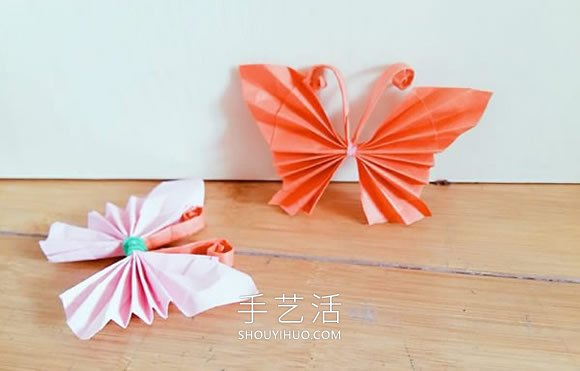蝴蝶的折法手工简单又漂亮 - 双维造物网